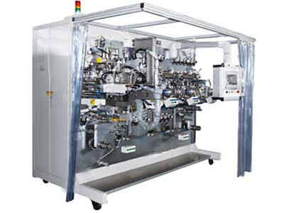 先導(dǎo)智能 鋰電池設(shè)備 自動(dòng)焊接貼膠機(jī)