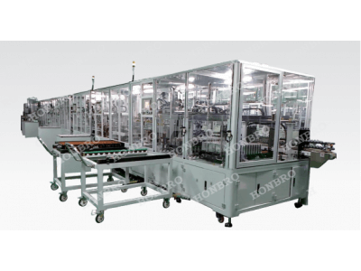 鴻寶科技 全自動(dòng)鋁殼動(dòng)力電池超聲波焊接組裝線