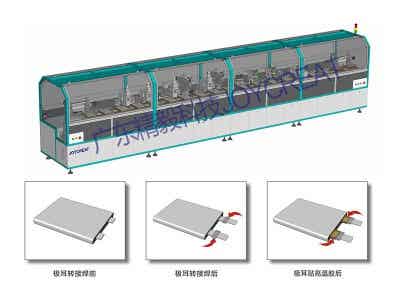 精毅科技 鋰電池生產(chǎn)設(shè)備 JCWA-01軟包電芯焊接裝配線