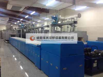 華光窯爐 鋰電行業(yè)隧道燒結(jié)推板爐