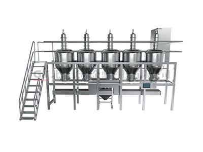 長峰金鼎 鋰電材料處理設(shè)備 全自動無塵配料系統(tǒng)