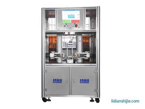 薩瓦智能圓柱鋰電池雙面自動點焊機