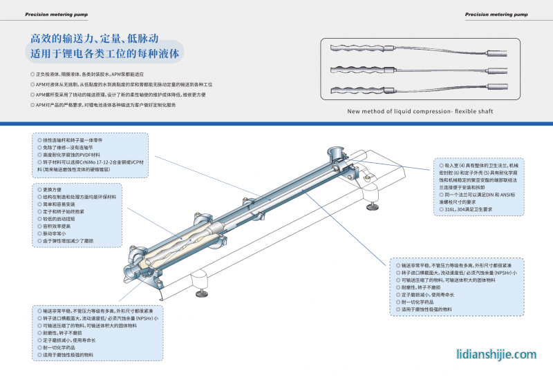 Precision metering pump