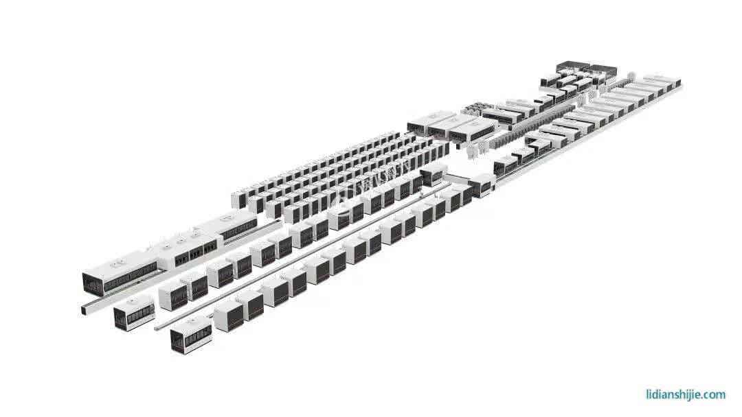 逸飛激光150PPM圓柱全極耳智能生產(chǎn)線